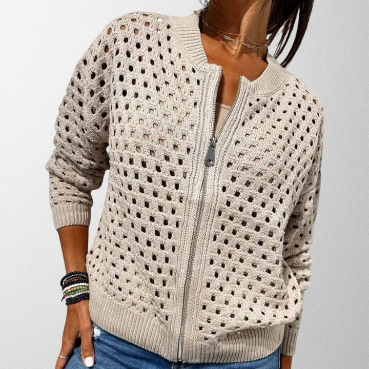 Olivia - Premium Gestrickter Cardigan