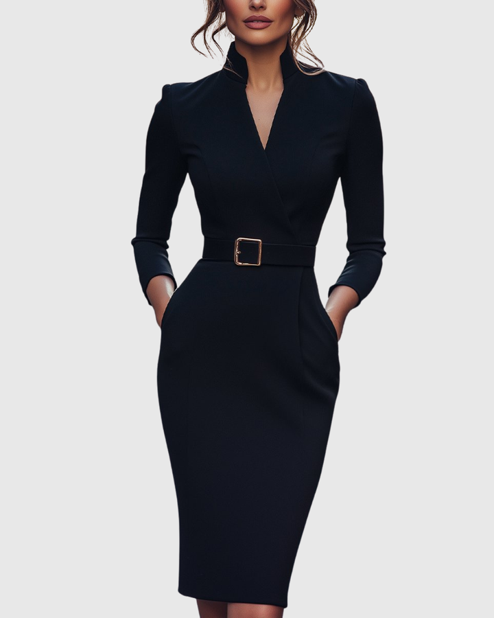 Claribel | Raffiniertes Midi-Kleid