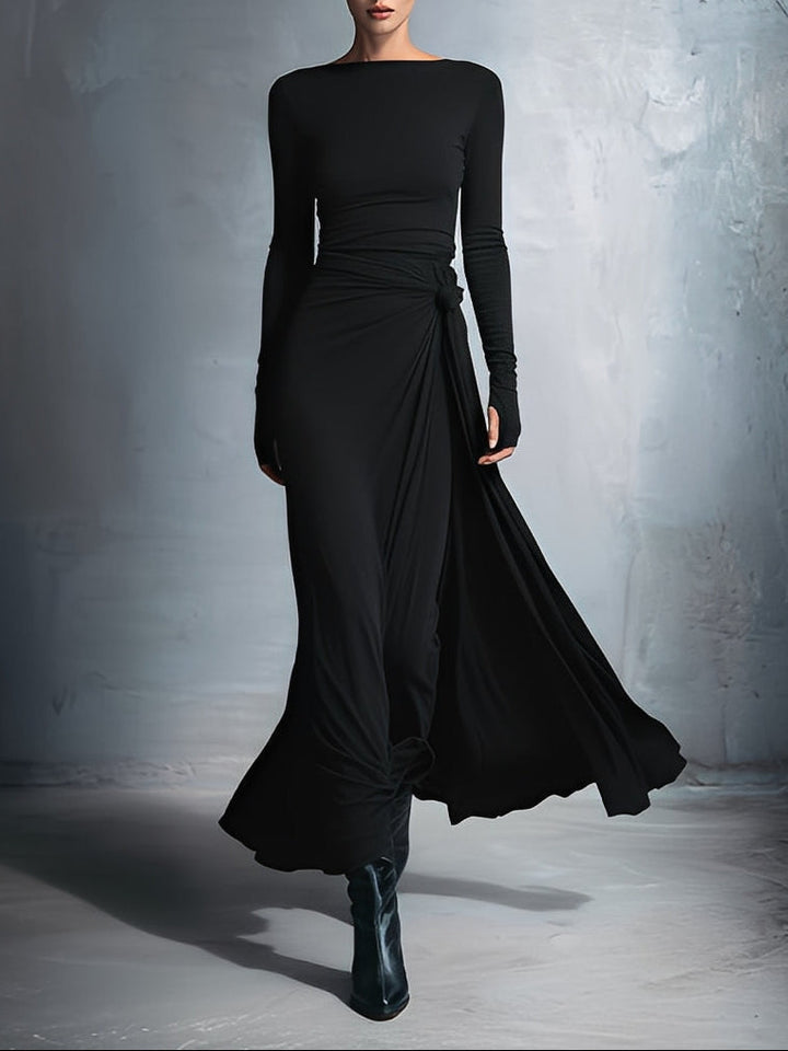 Lyla - Elegantes Fluid Maxi Kleid