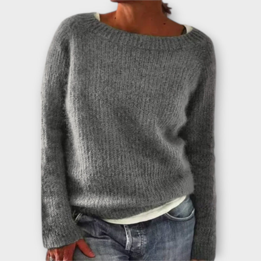 Regine – Schlichter Strickpullover
