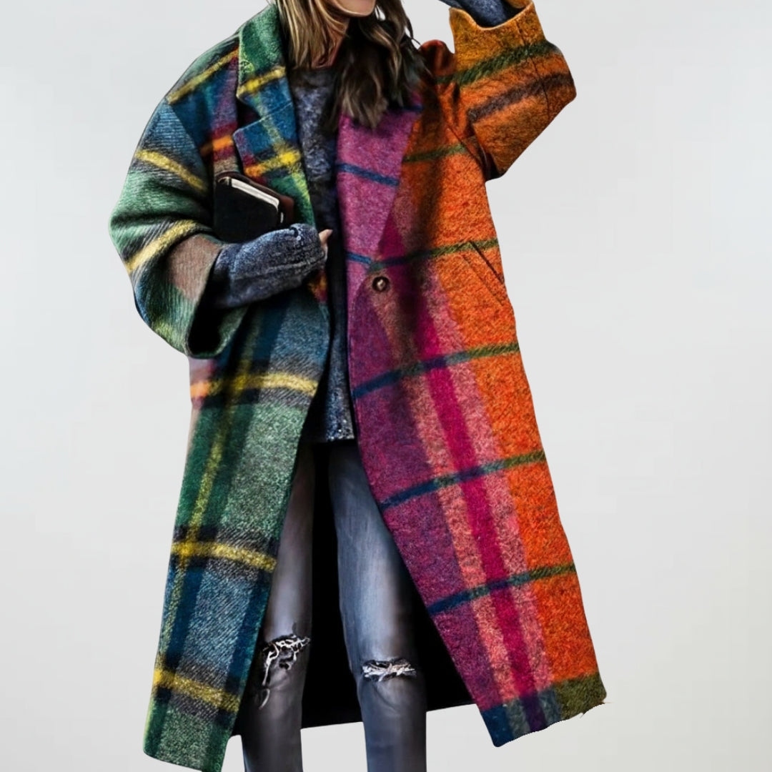 Caroline - Eleganter Longline-Mantel