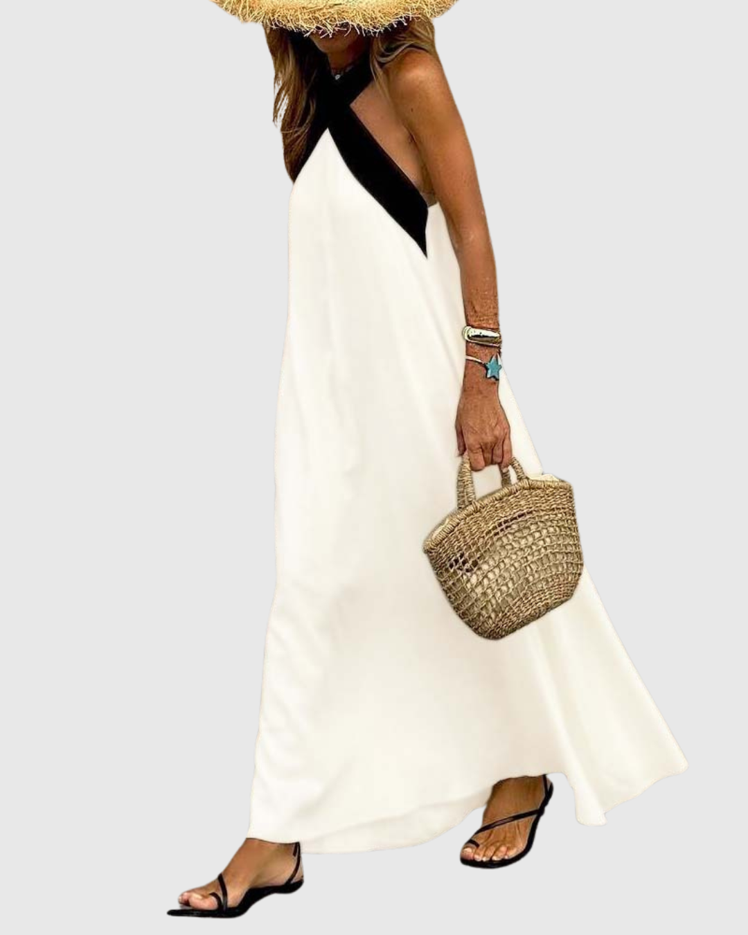 Orella | Kleid mit Kreuzhals
