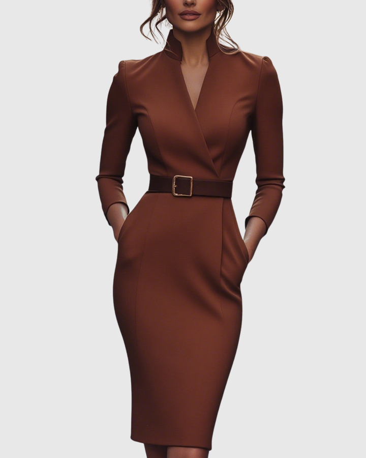 Claribel | Raffiniertes Midi-Kleid
