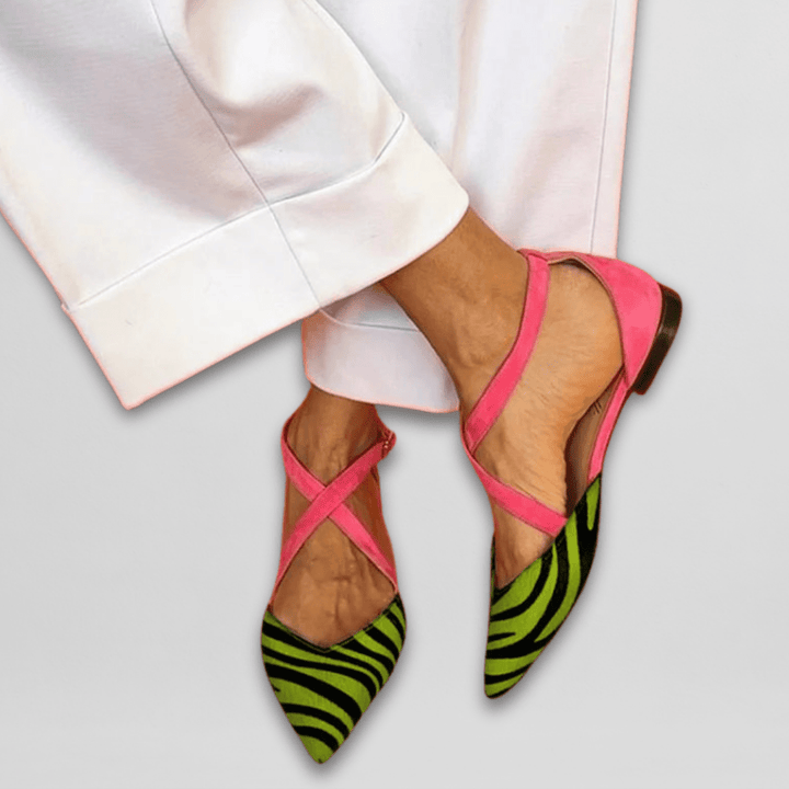 Elisa | Strappy Ballerinas
