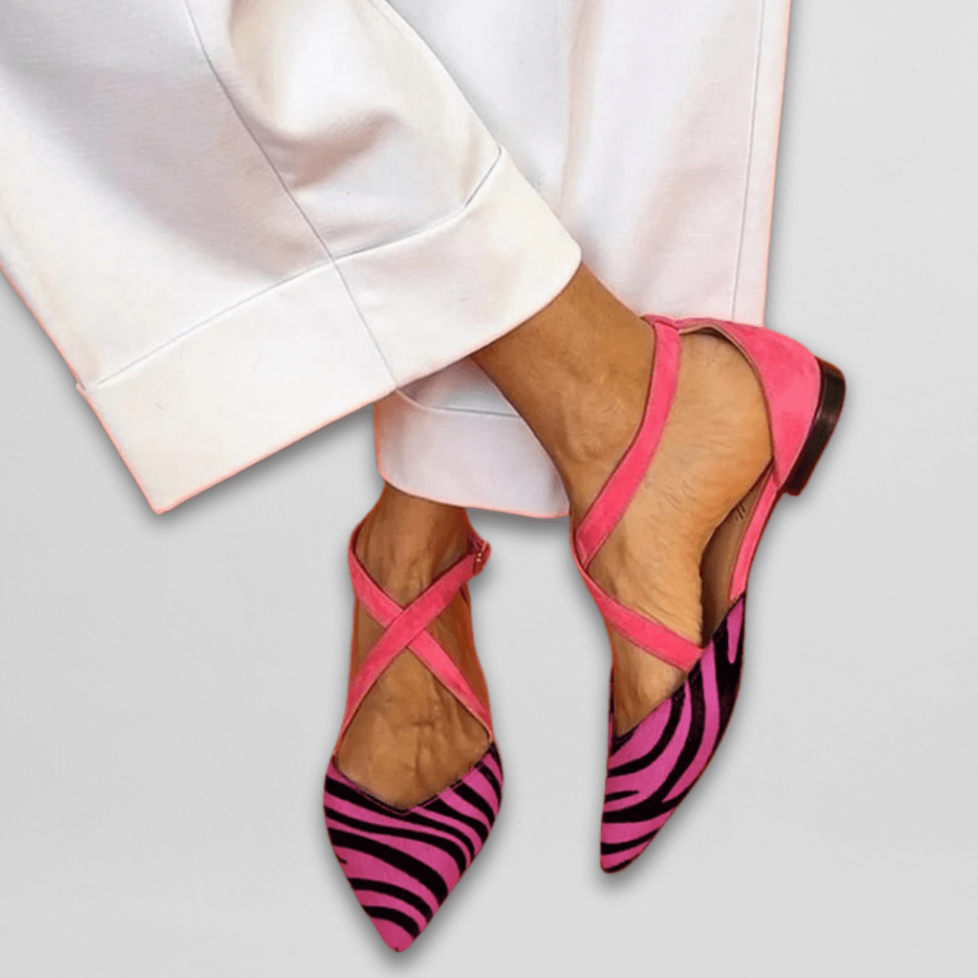Elisa | Strappy Ballerinas