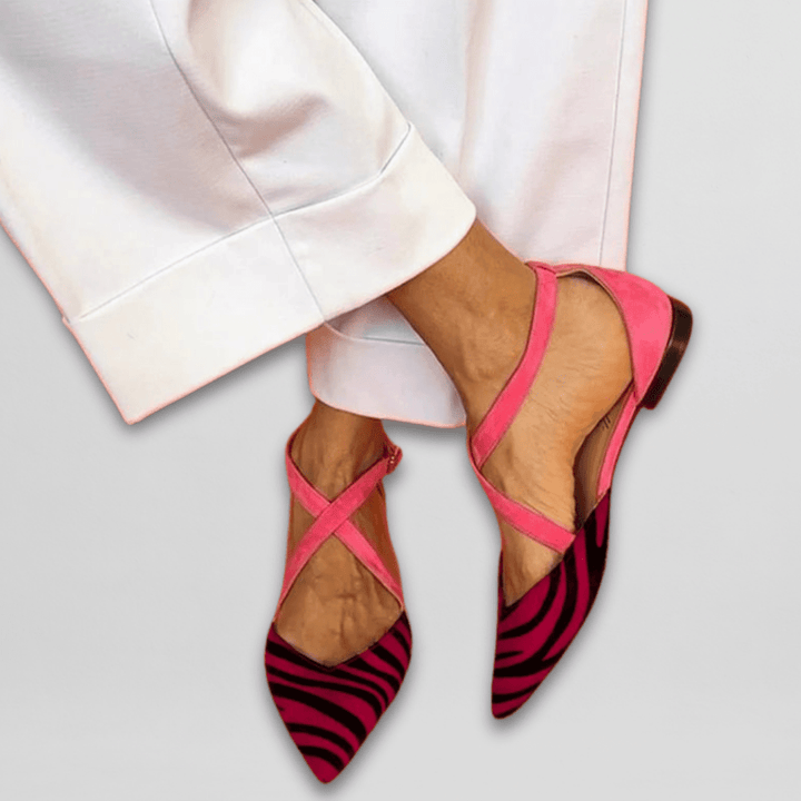 Elisa | Strappy Ballerinas