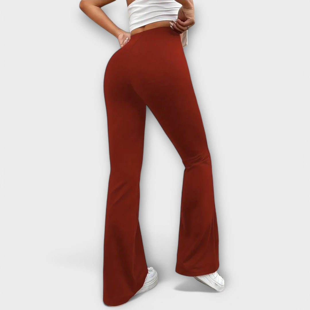 Serena - Lockere Hose mit ausgestellten Beinen