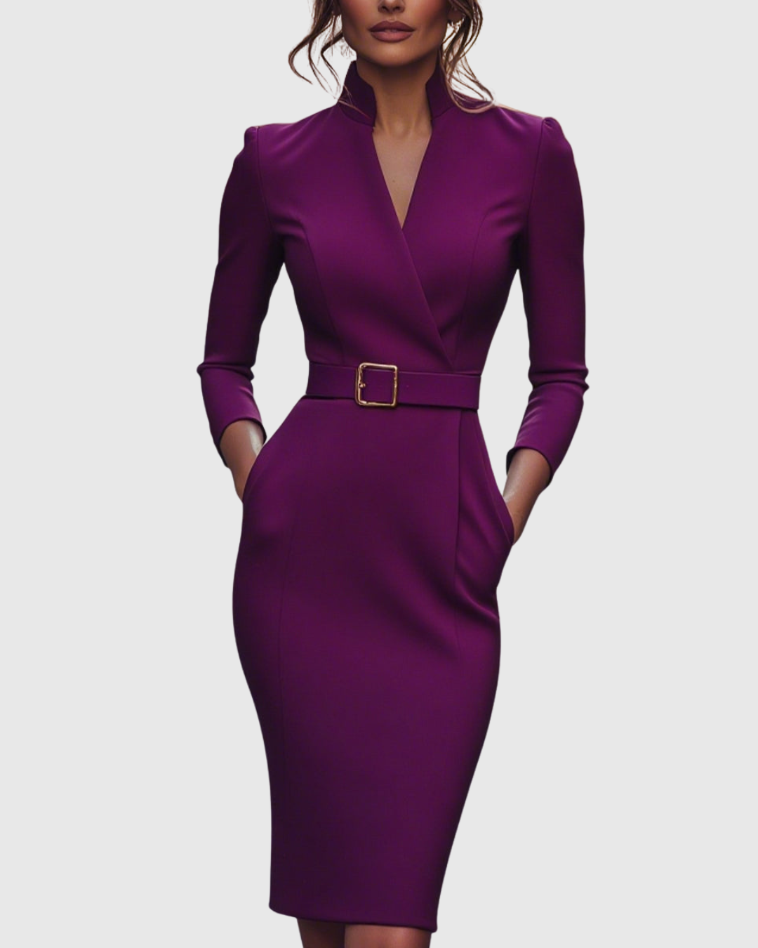 Claribel | Raffiniertes Midi-Kleid