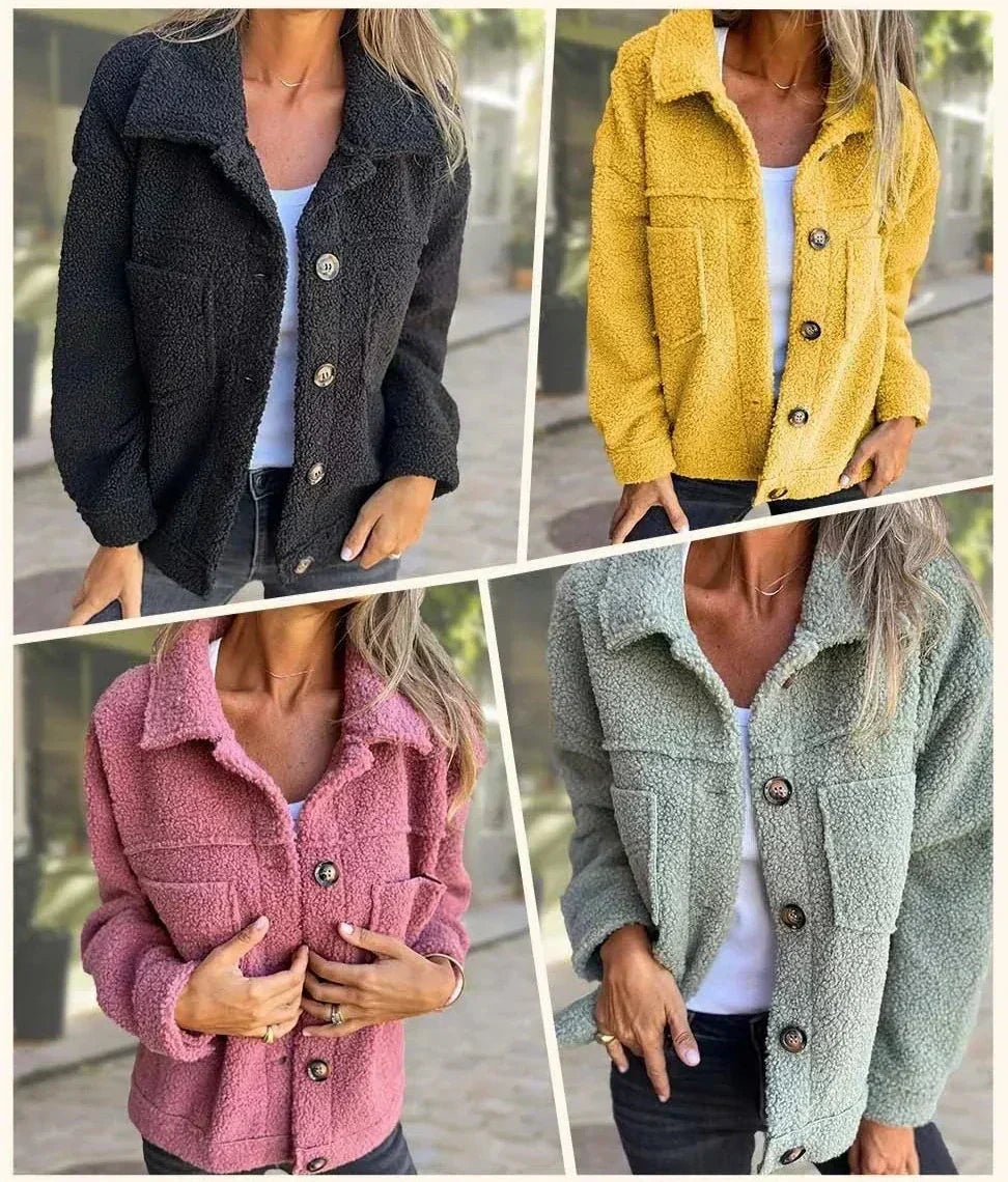 Olivia - Stilvolle, gemütliche Jacke