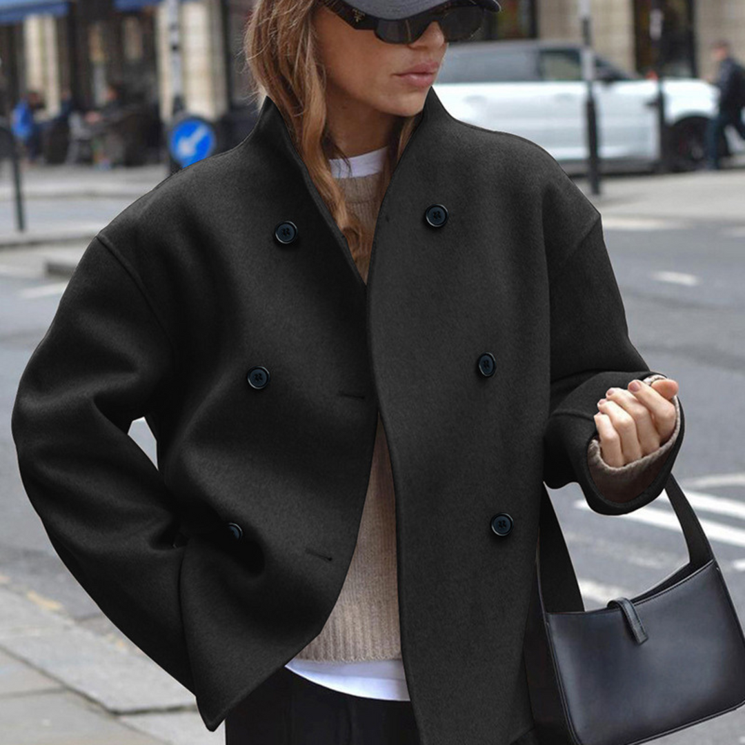 Rose - Schicker Langarm-Mantel
