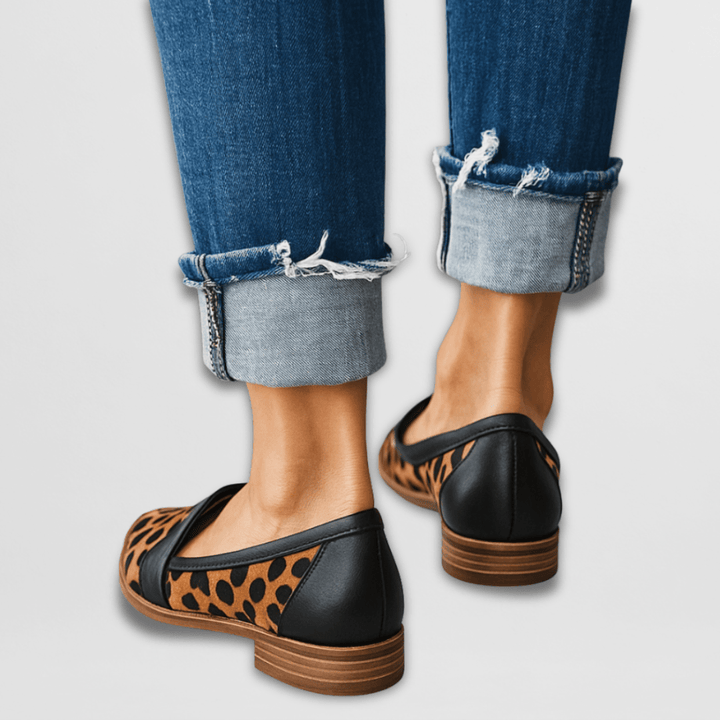 Helen - Orthopädische weiche Wildleder Slipper