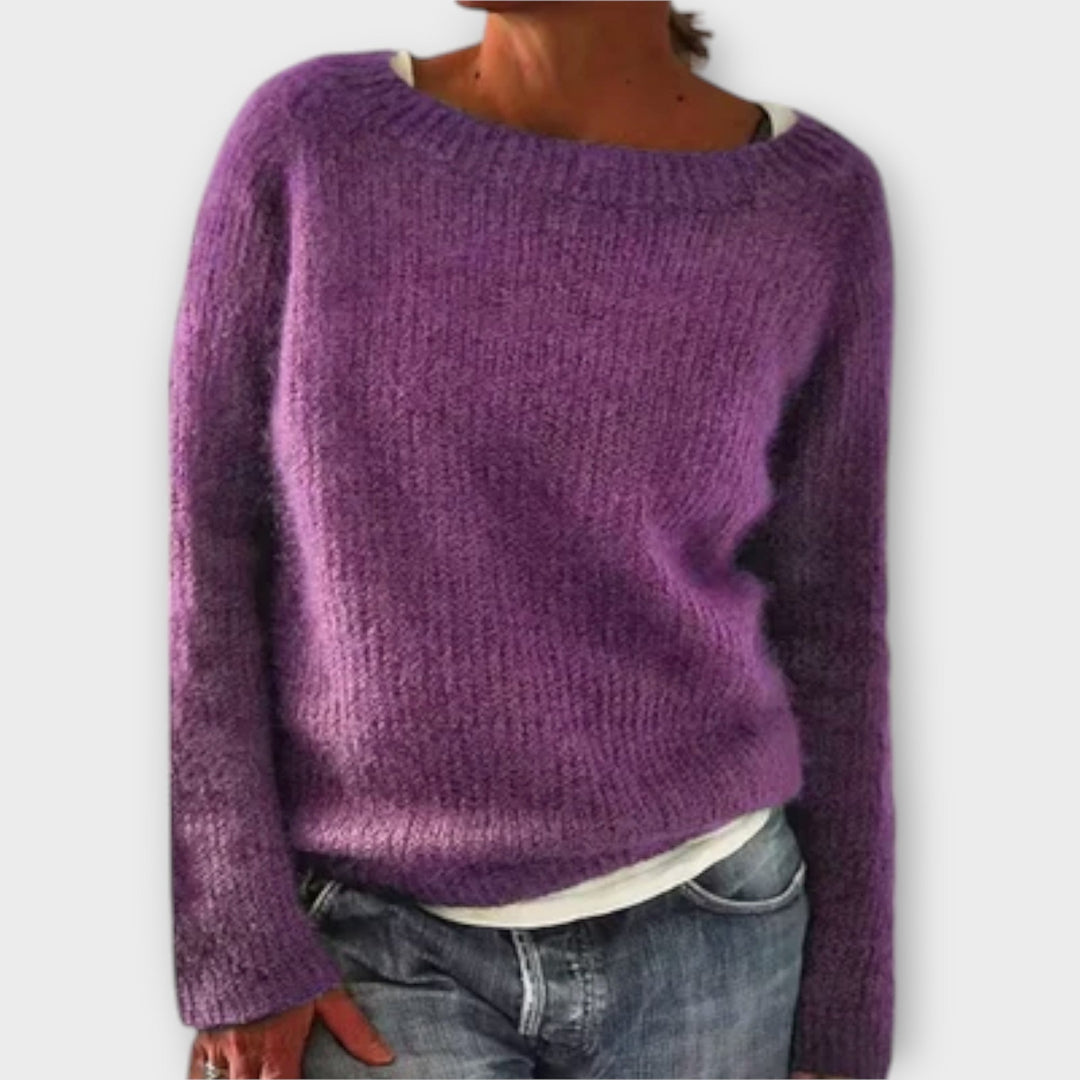 Regine – Schlichter Strickpullover