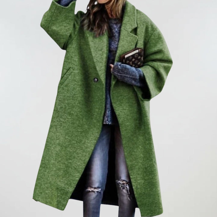 Caroline - Eleganter Longline-Mantel
