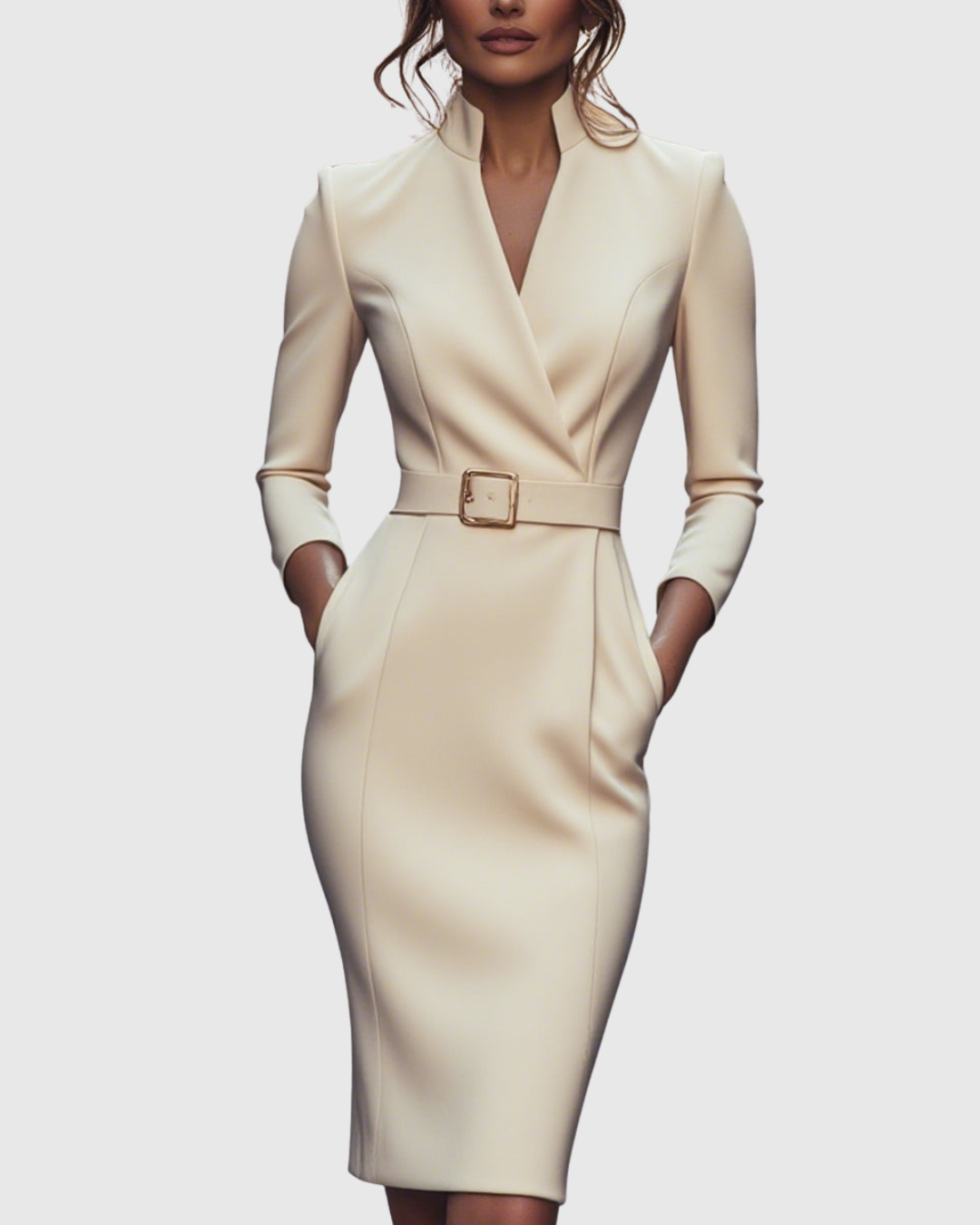 Claribel | Raffiniertes Midi-Kleid