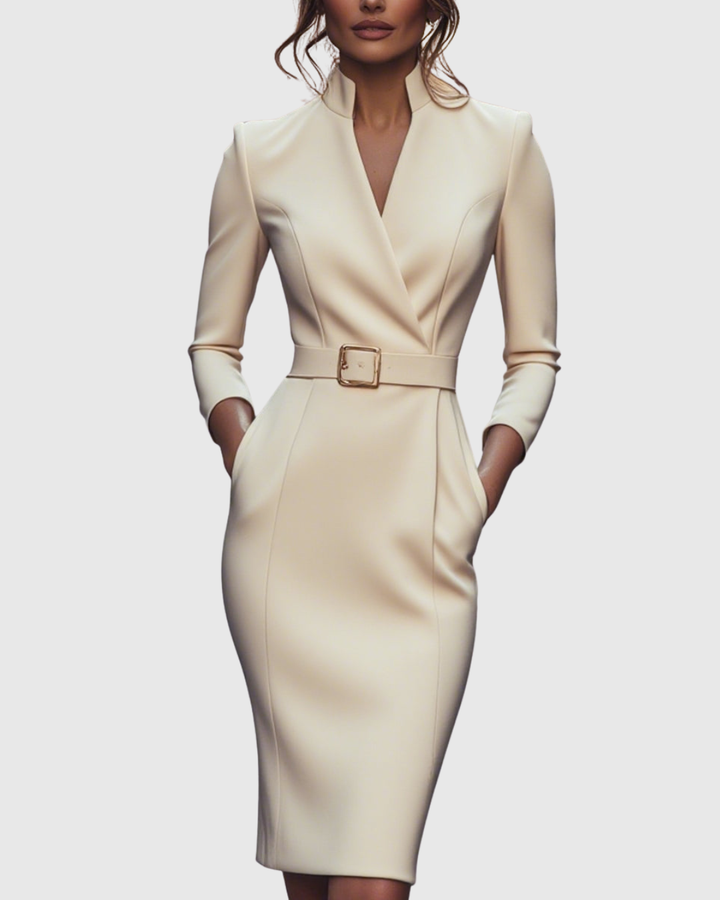 Claribel | Raffiniertes Midi-Kleid
