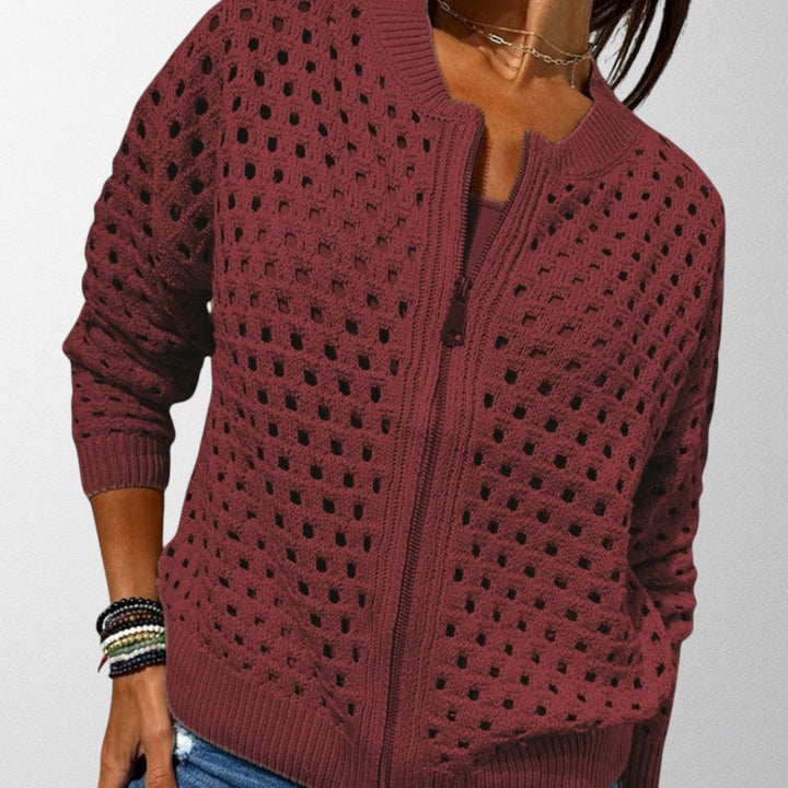 Olivia - Premium Gestrickter Cardigan