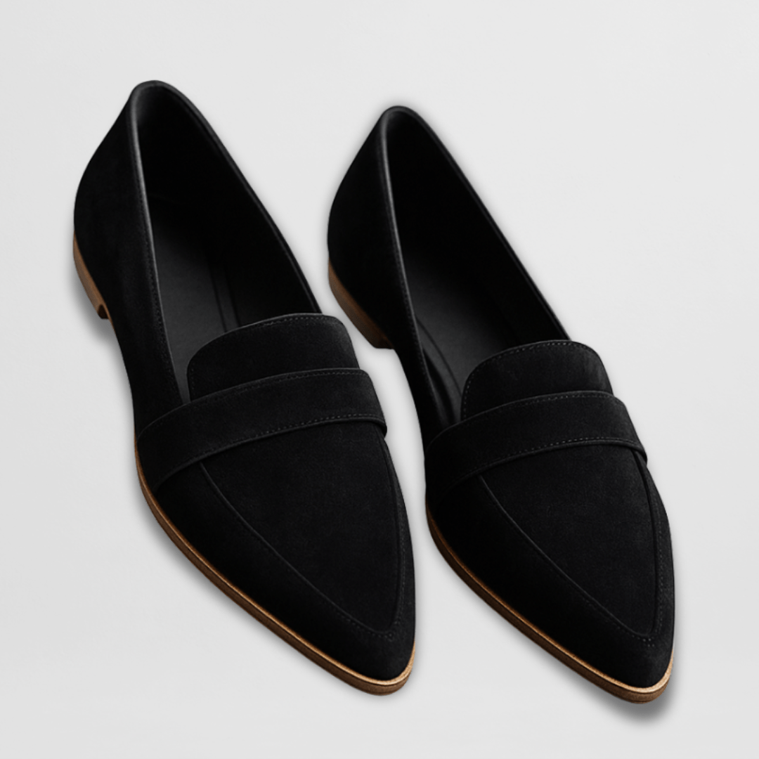 Helen - Orthopädische weiche Wildleder Slipper