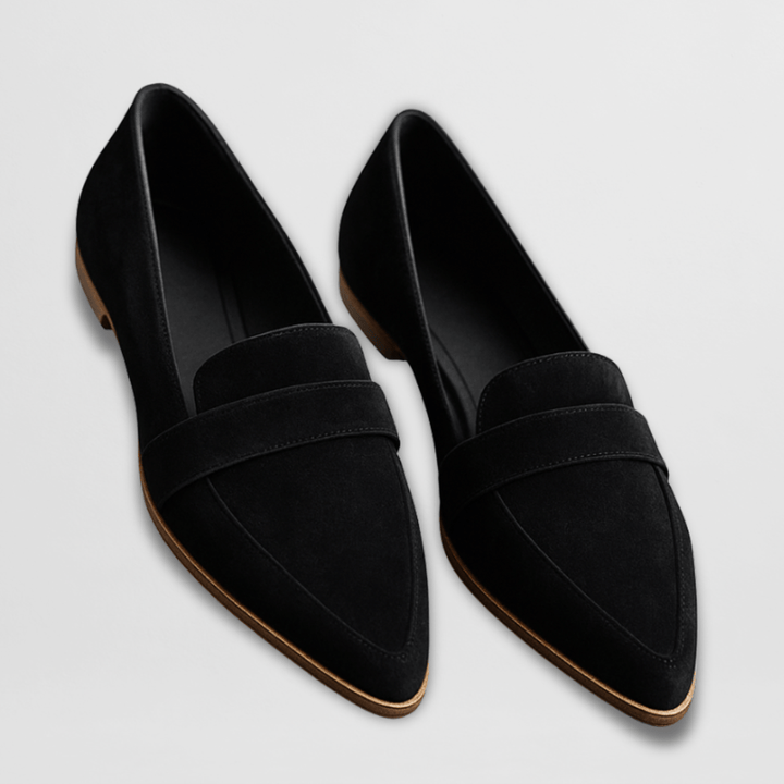 Helen - Orthopädische weiche Wildleder Slipper
