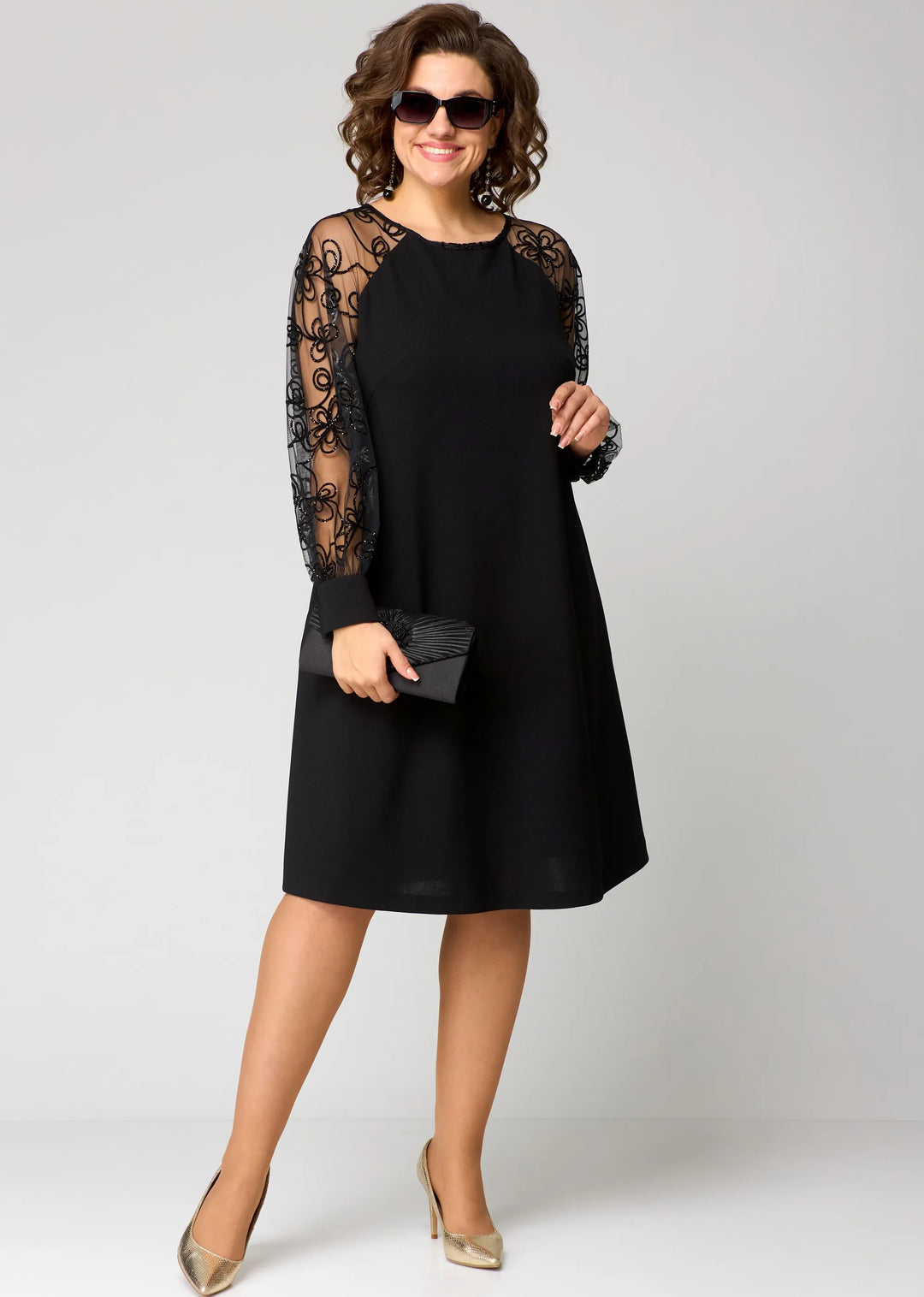 Edris - Elegantes Spitzenkleid