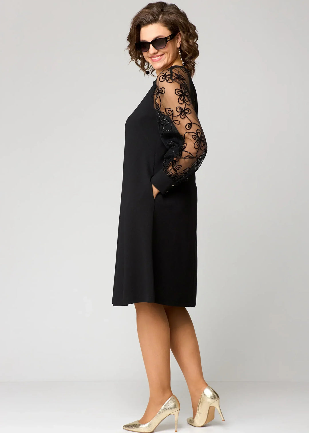 Edris - Elegantes Spitzenkleid