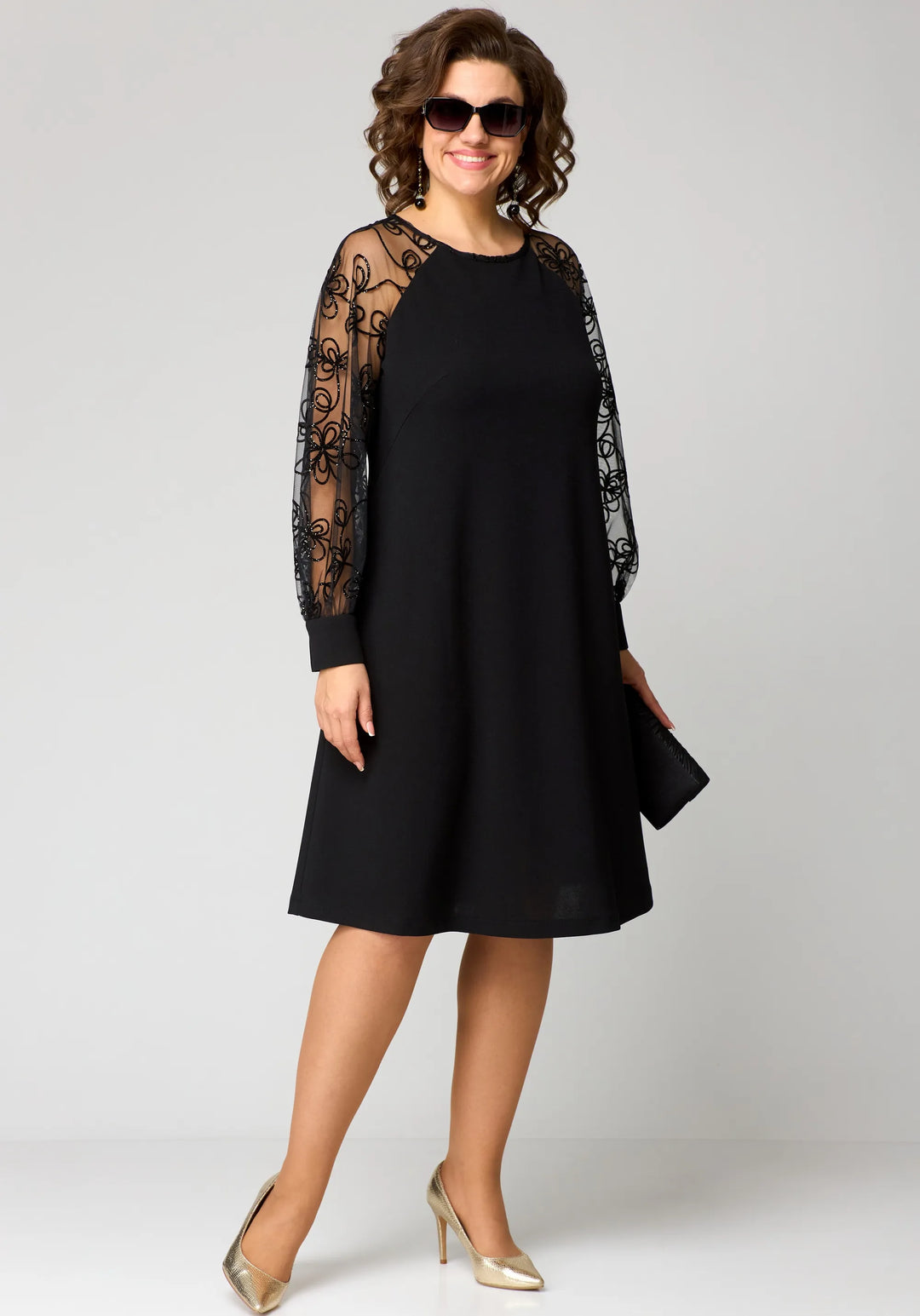 Edris - Elegantes Spitzenkleid