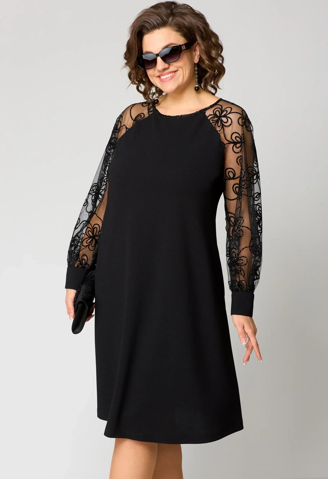 Edris - Elegantes Spitzenkleid