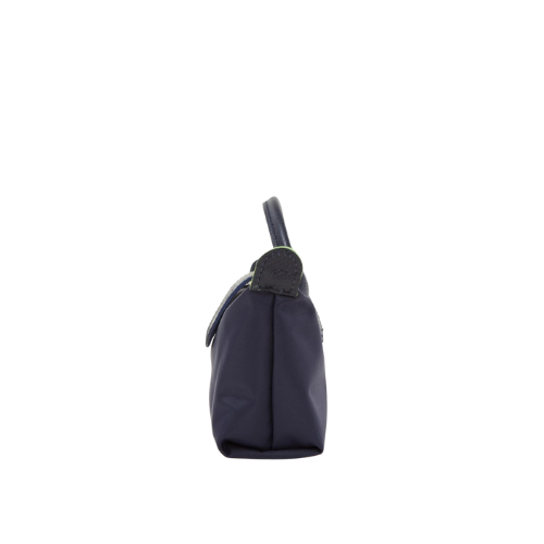 Le Pliage Tasche Schwarz aus Recyceltem Segeltuch (XS) (Limitierte Edition)