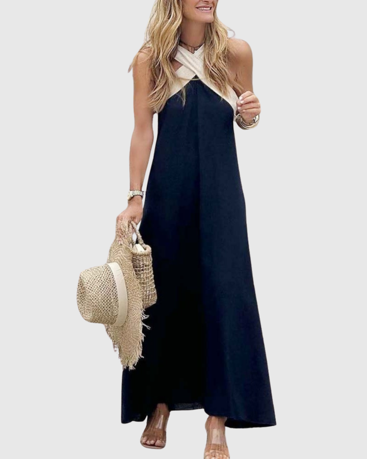 Orella | Kleid mit Kreuzhals