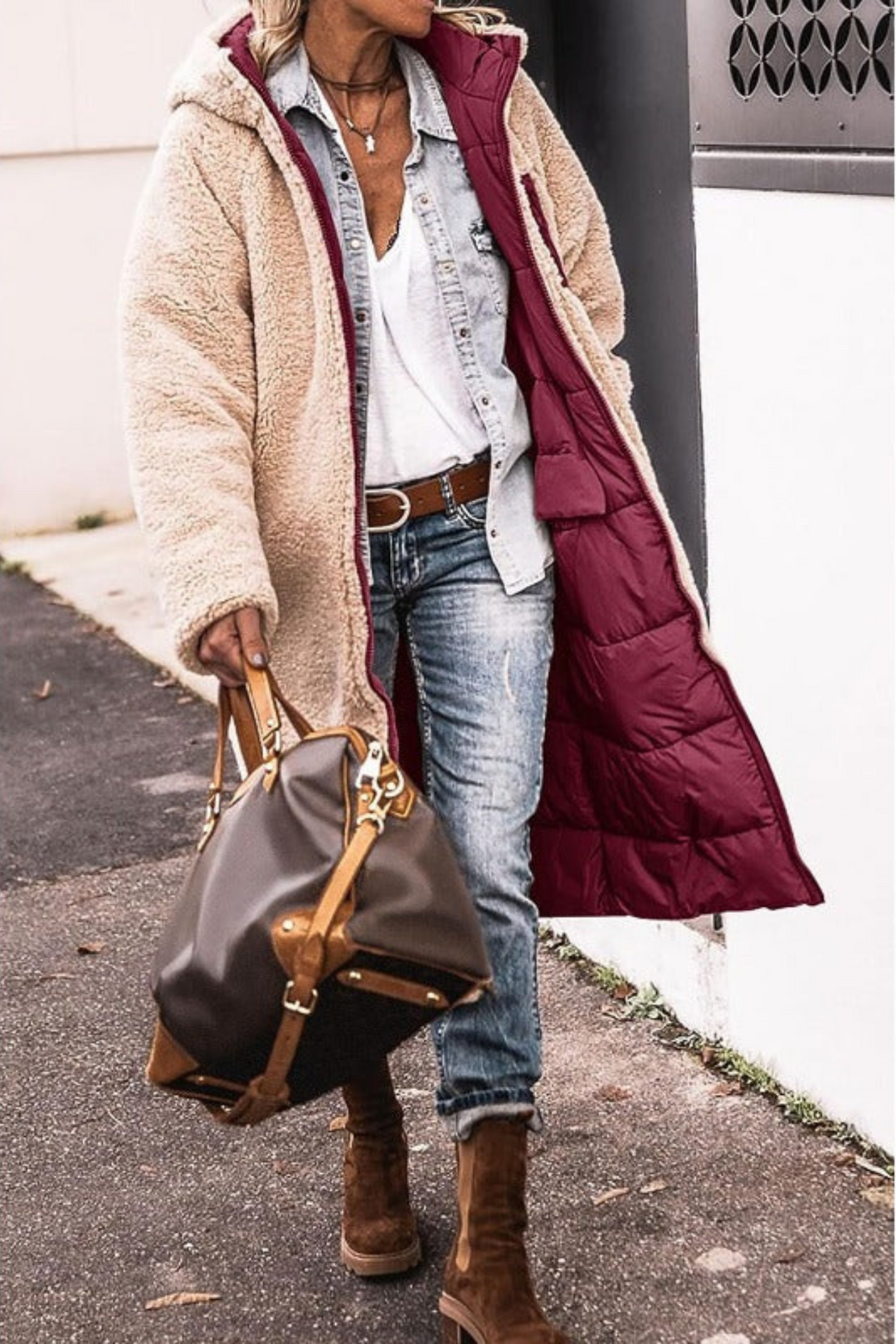 Amelia | Eleganter Wendecape für Frauen