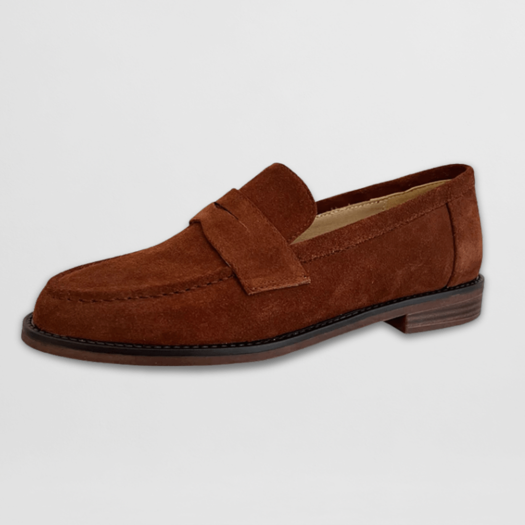 Bianca - Klassische Vintage-Lederloafers
