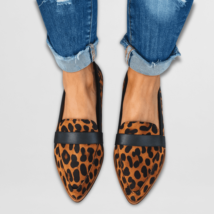Helen - Orthopädische weiche Wildleder Slipper
