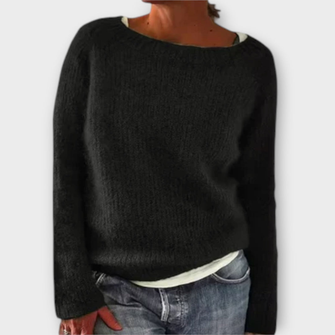 Regine – Schlichter Strickpullover