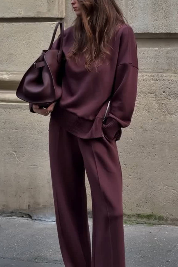 Valeria Luxe Strick Co-Ord Set