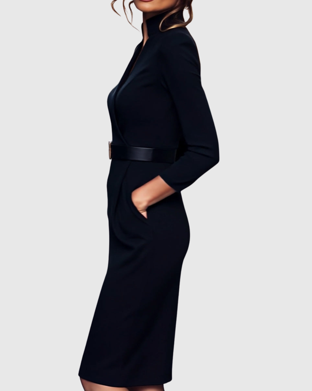 Claribel | Raffiniertes Midi-Kleid