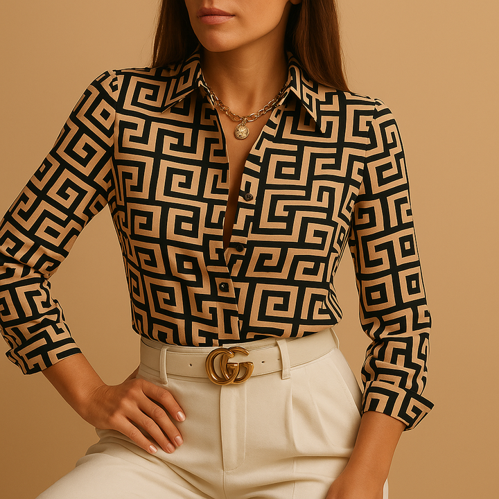 Marianne™ | Bluse mit buntem Druck