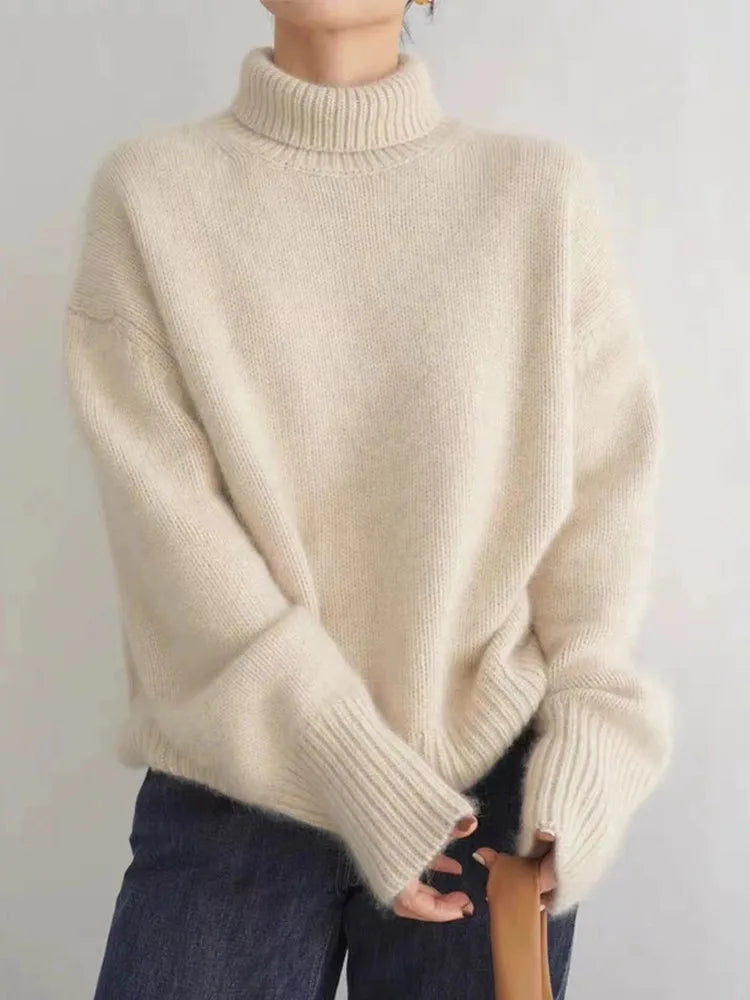 Isabella | Kaschmir Hoher Hals Pullover