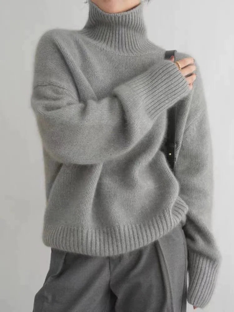 Isabella | Kaschmir Hoher Hals Pullover