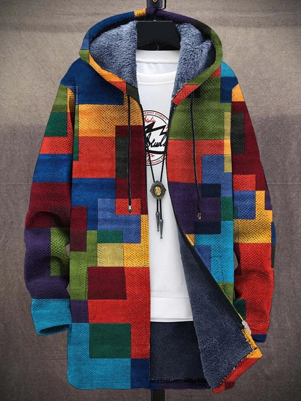 Sam - Luxus-Cardigan inspiriert von Kunst