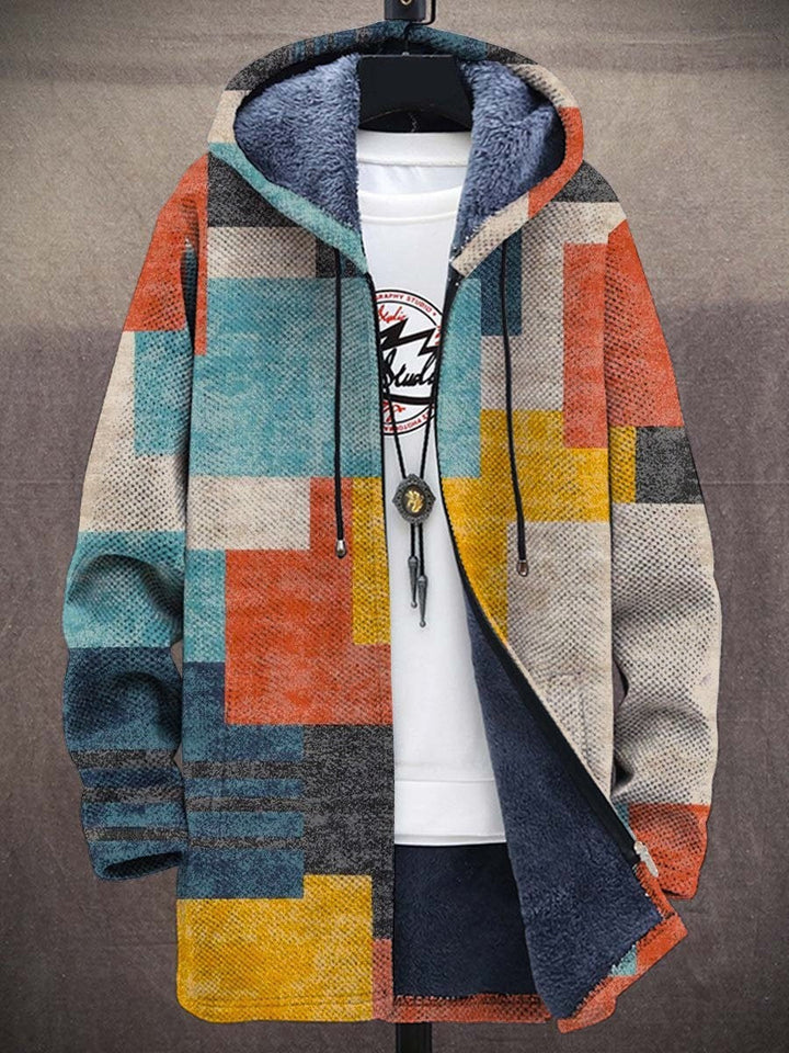 Sam - Luxus-Cardigan inspiriert von Kunst