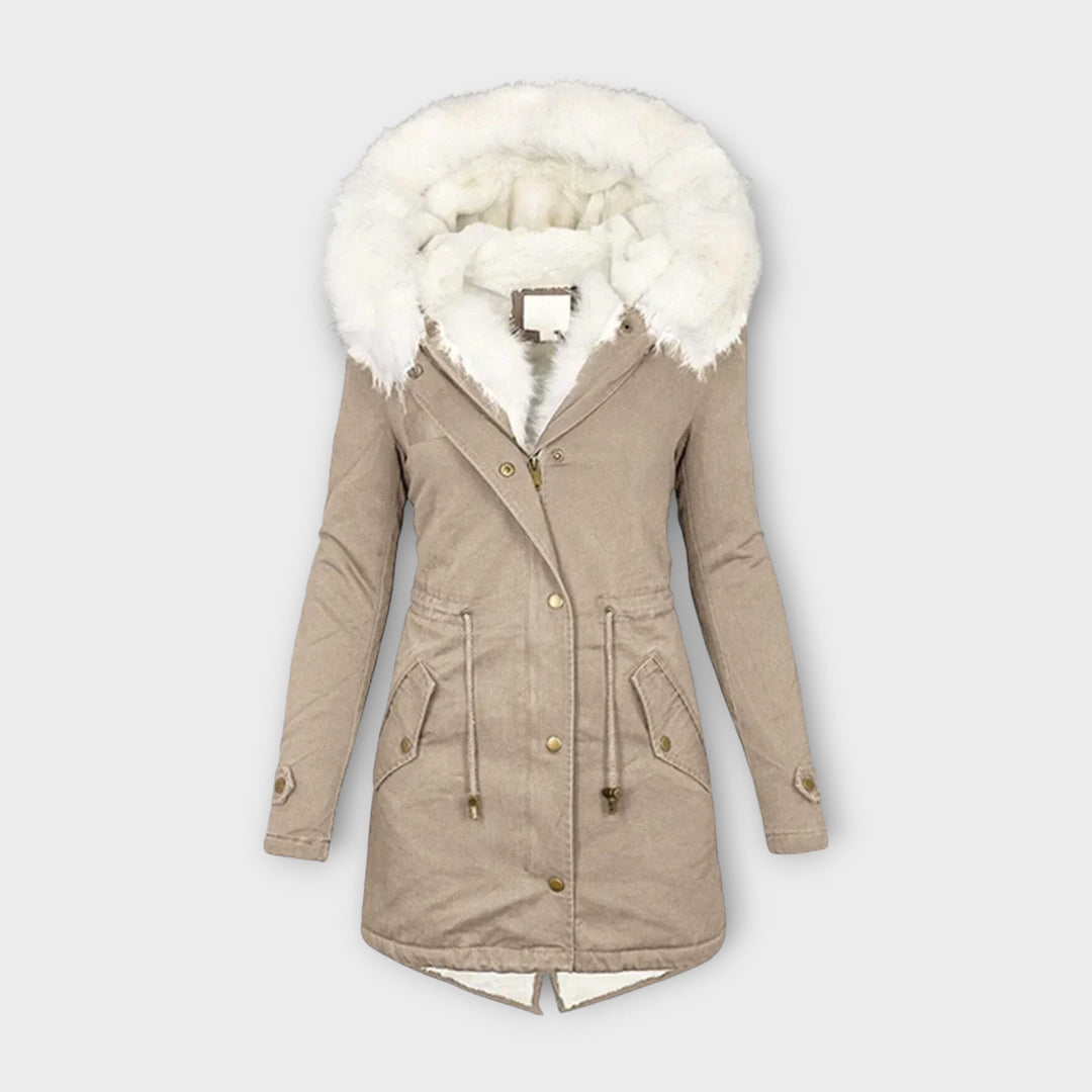 Ivara – Wasserfeste & mit Kunstfell gefütterte Winterjacke
