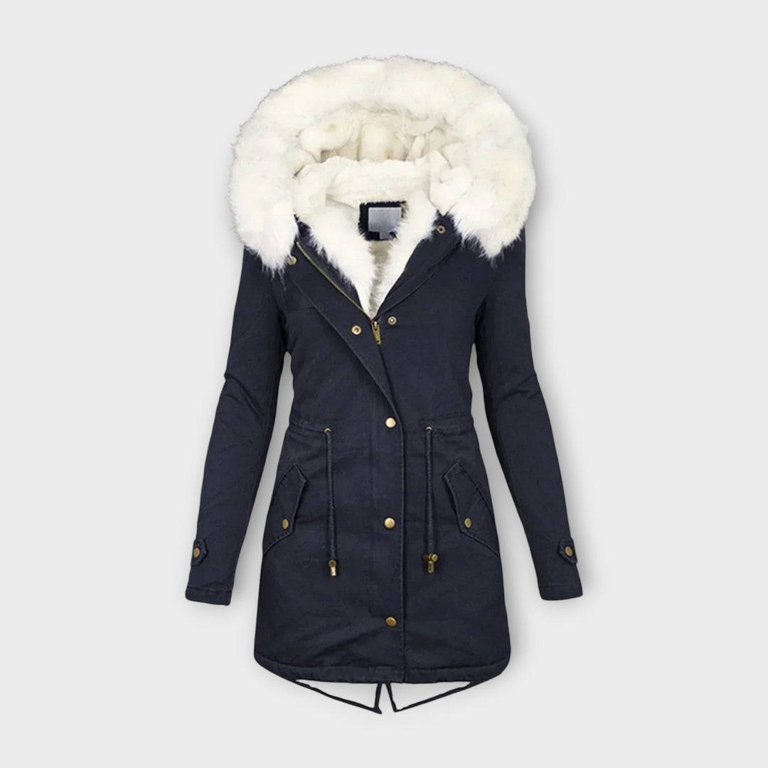 Ivara – Wasserfeste & mit Kunstfell gefütterte Winterjacke