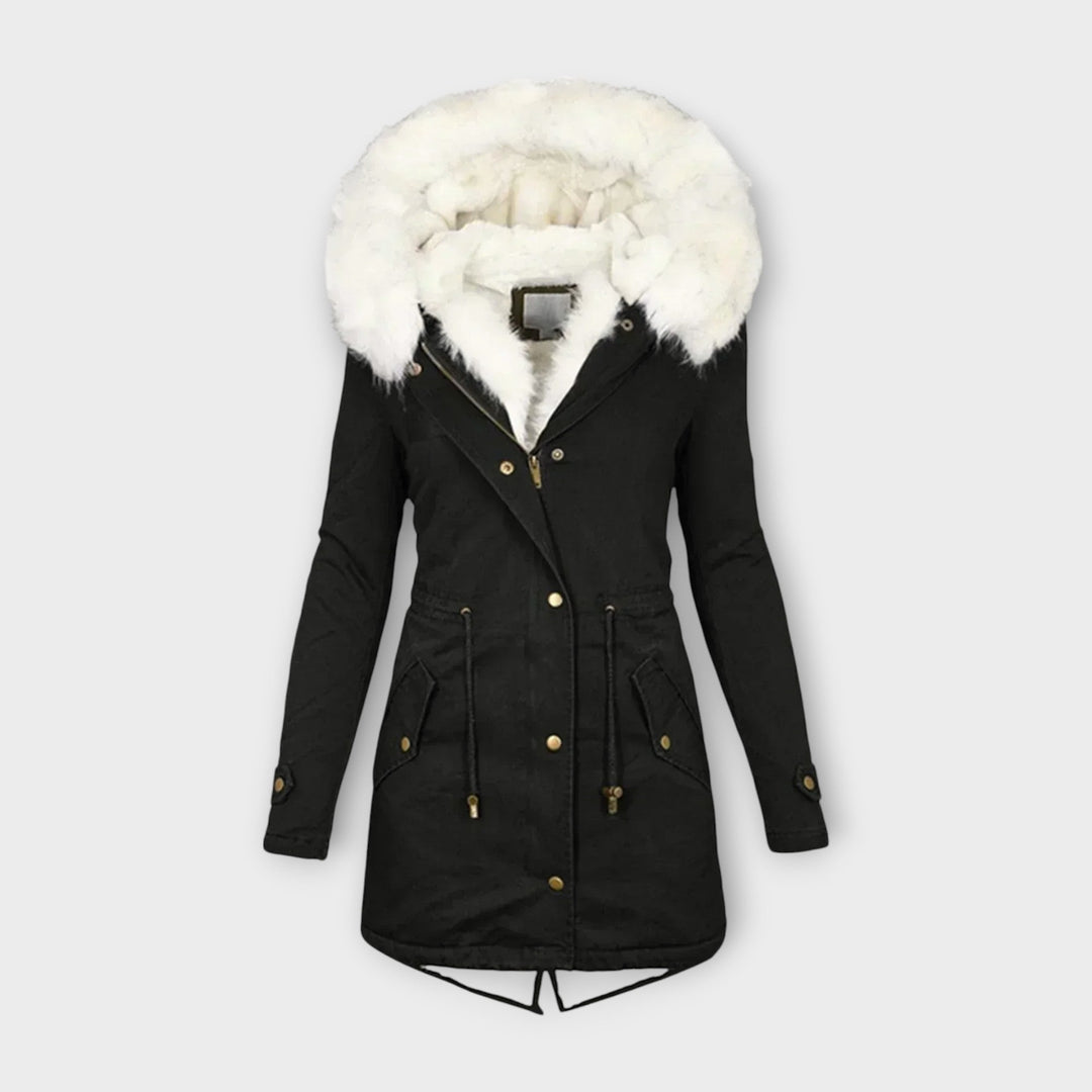 Ivara – Wasserfeste & mit Kunstfell gefütterte Winterjacke
