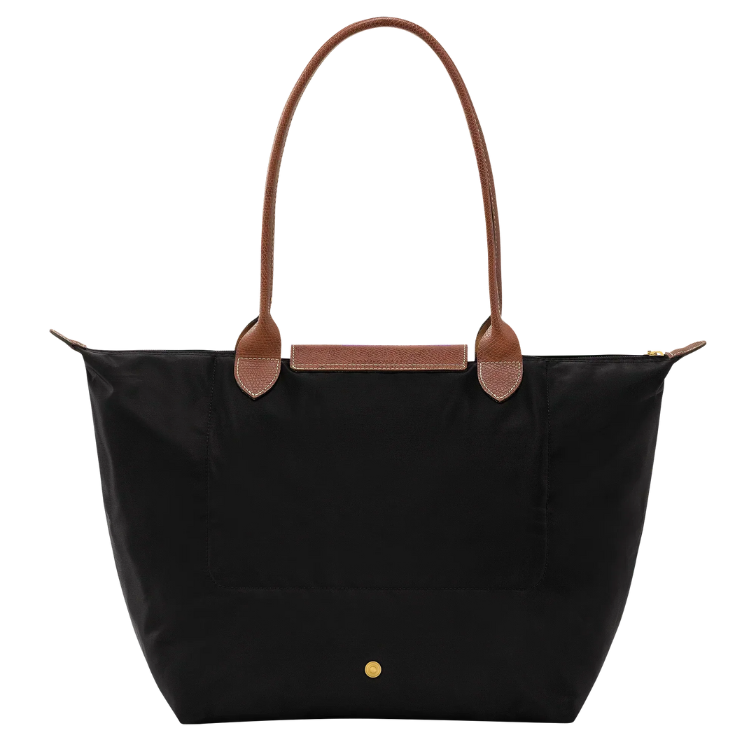 Große Le Pliage Tote, Schwarz