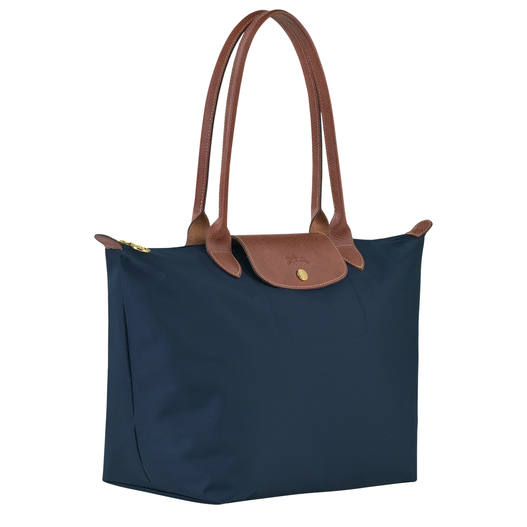 Große Le Pliage Tasche, Marineblau
