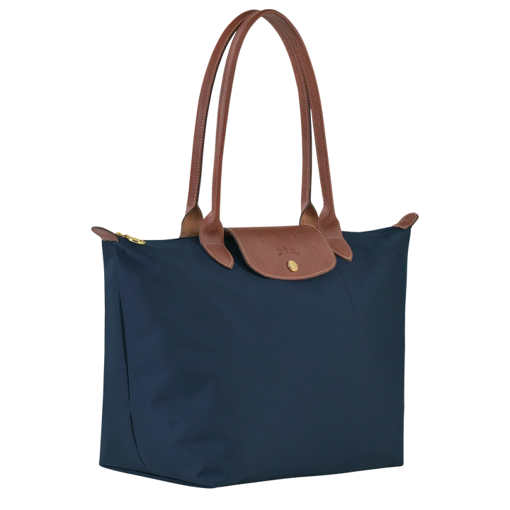 Große Pliage-Tasche, Marineblau