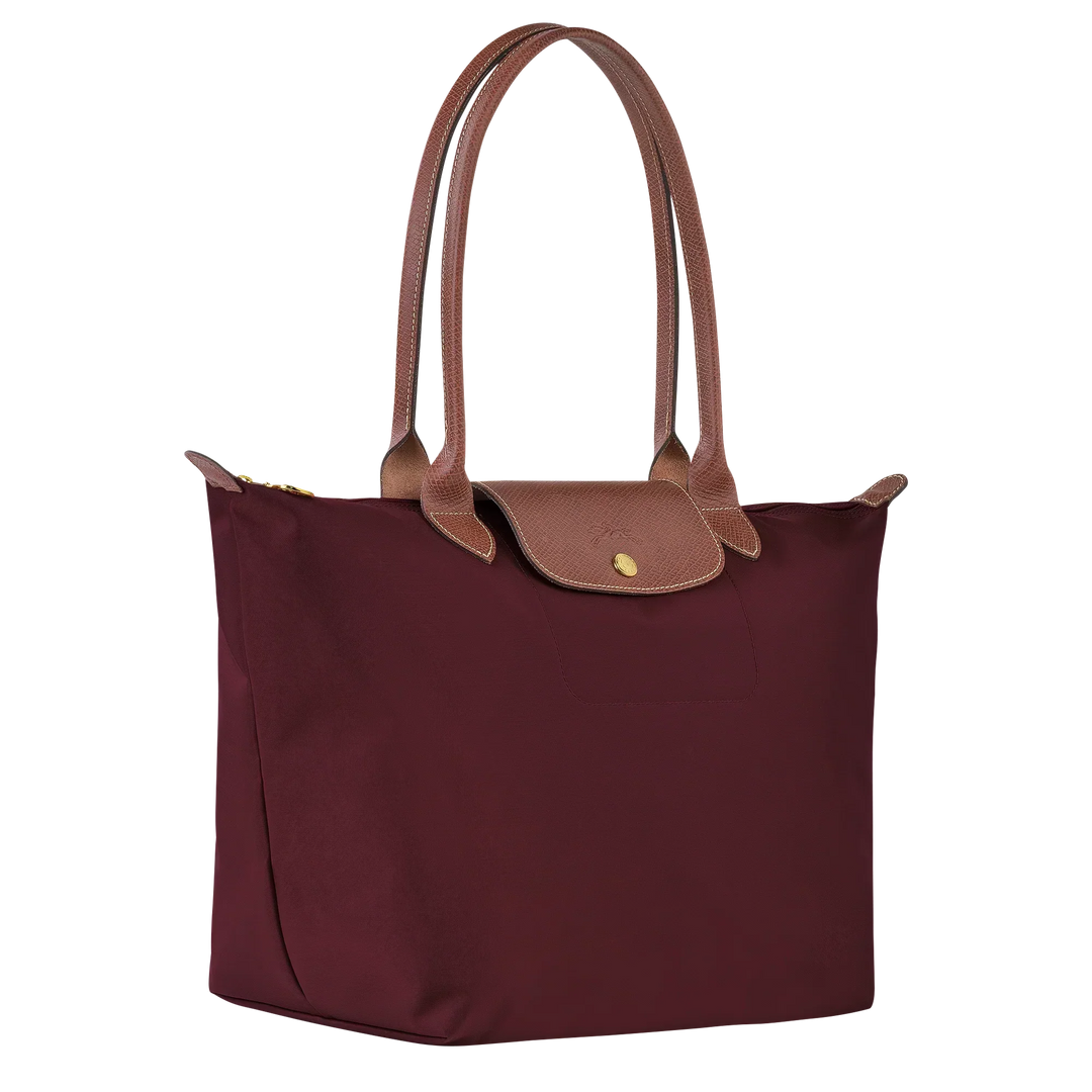 Große Pliage-Tasche, Burgunder