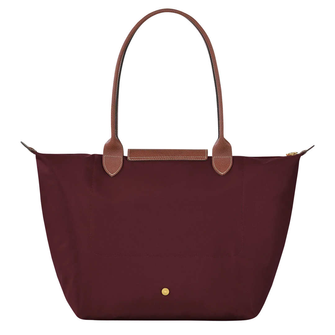 Große Pliage-Tasche, Burgunder
