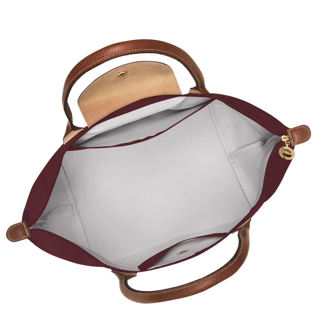 Große Pliage-Tasche, Burgunder
