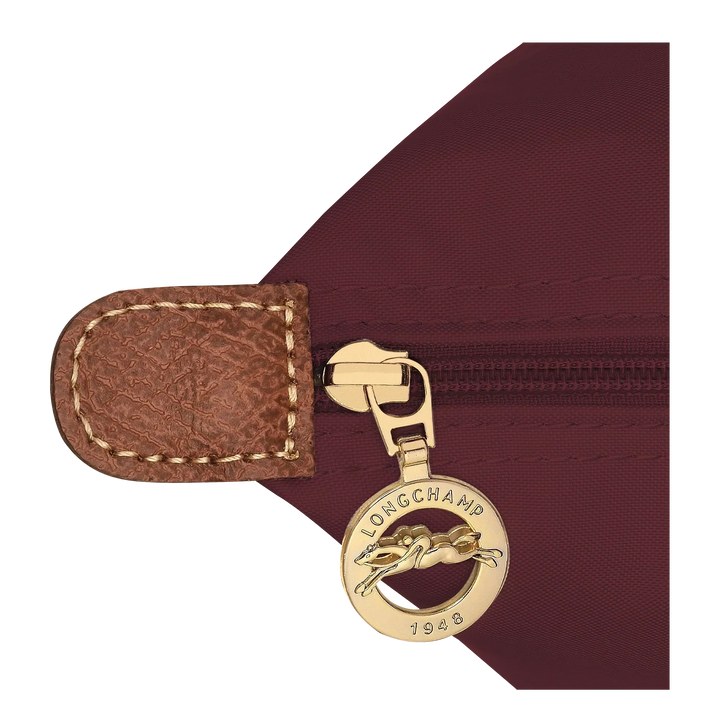 Große Pliage-Tasche, Burgunder