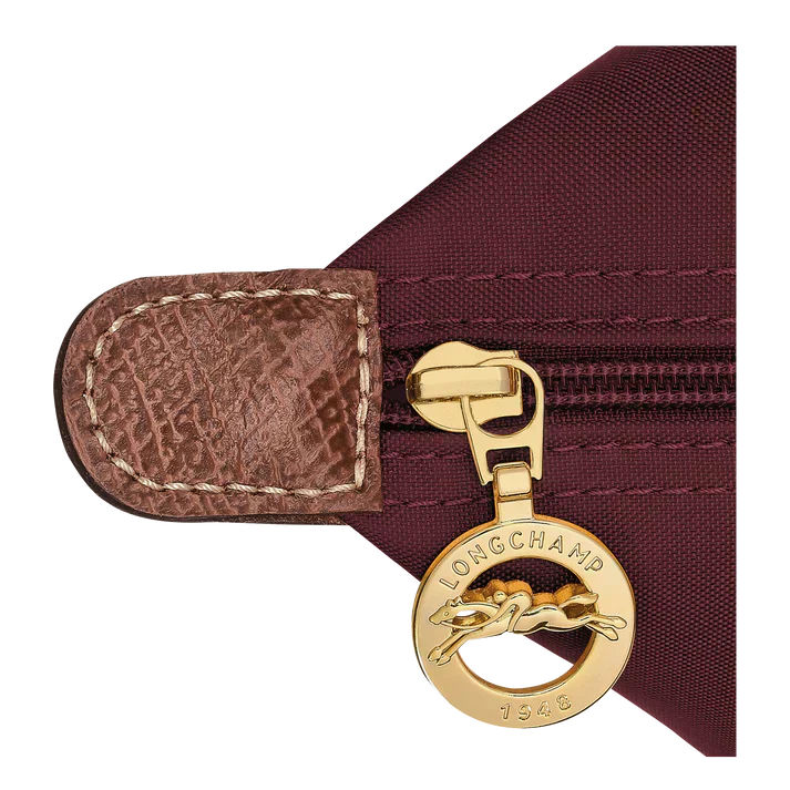 Mittlere Pliage Tasche, Burgunder